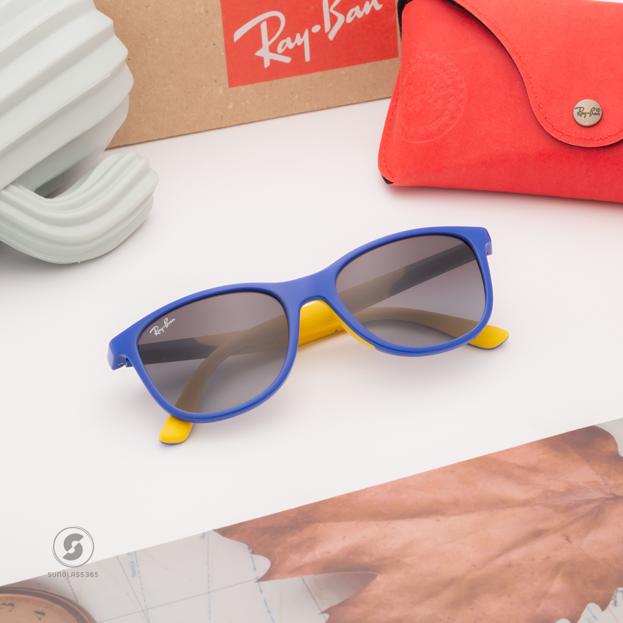 Ray Ban RJ9077SF 71328G Blue on Yellow