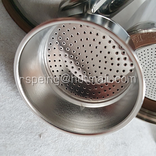 หม้อต้มกาแฟแรงดันวินเทจ ยุค 80 Alessi ก้นทองแดง 80's La Conica Alessi Espresso Coffee Maker