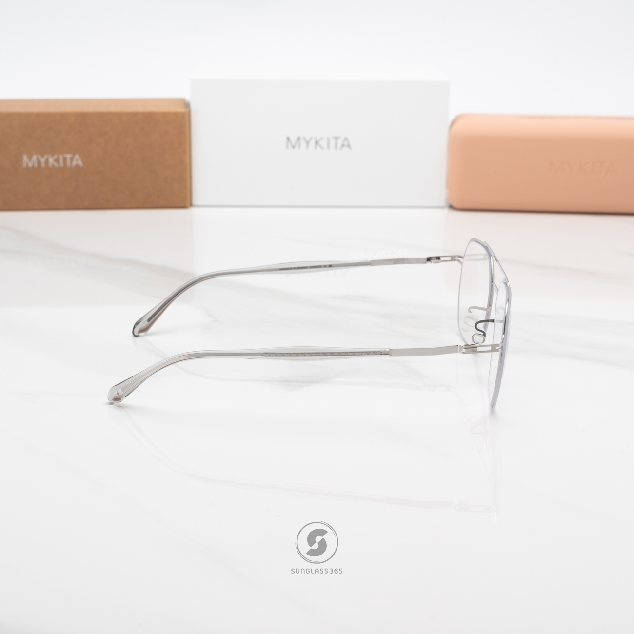 แว่นสายตา MYKITA ARLO C061 Shiny Silver