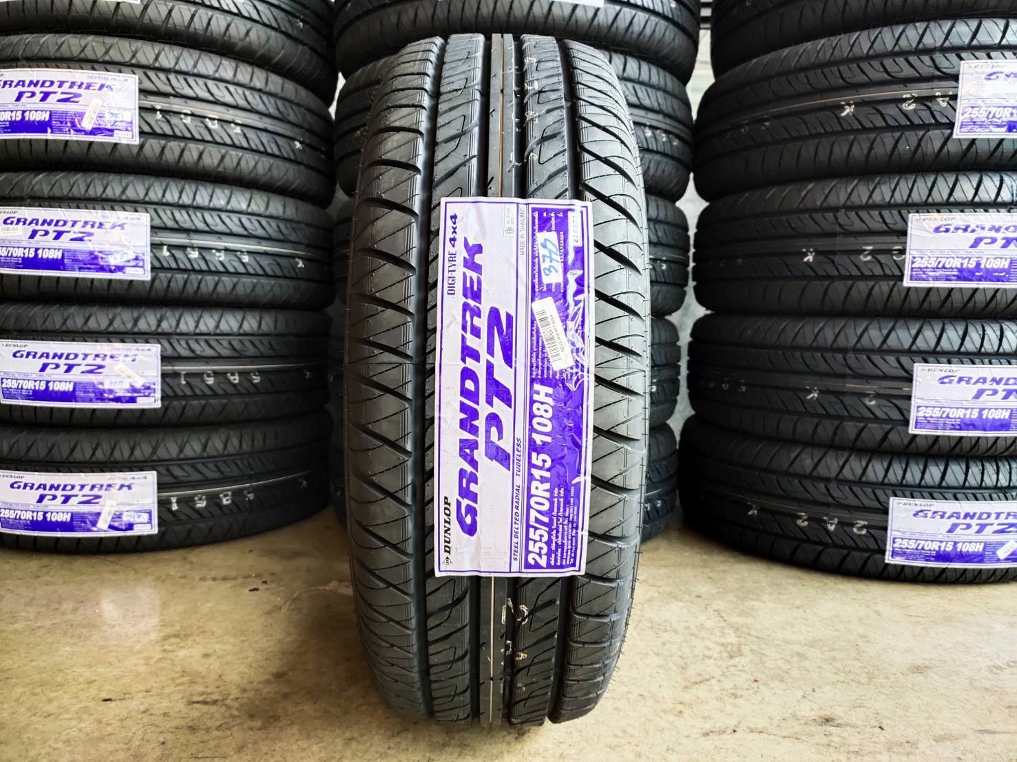 DUNLOP GRANDTERK PT2 255/70R15 108H (ปี19)