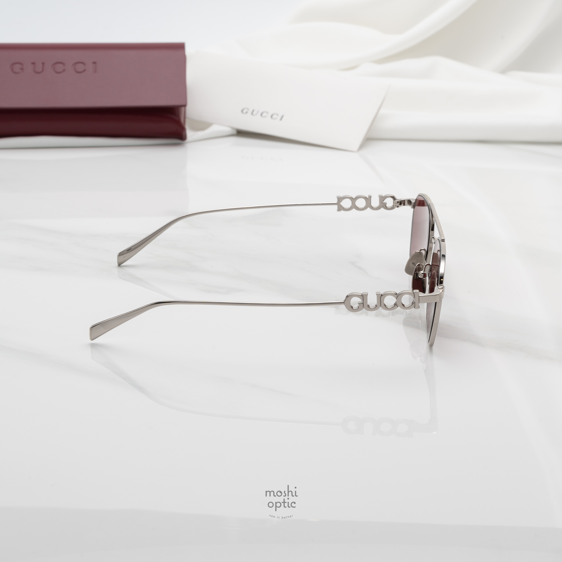 แว่นกันแดด Gucci GG1804S 004