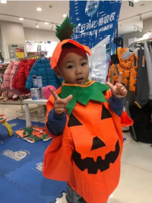 ชุดฟักทองฮาโลวีน Pumpkin Halloween