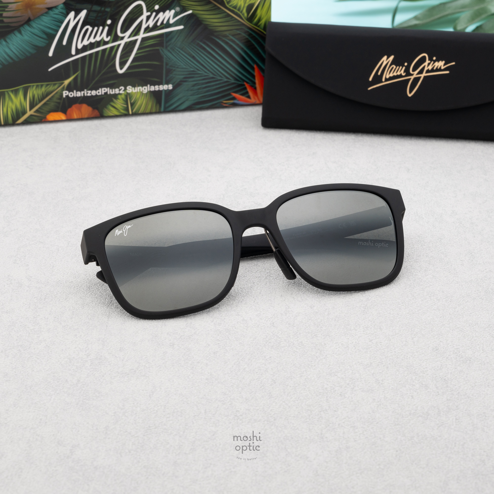 แว่นกันแดด Maui Jim PAULELE MJ H660 02 Neutral Gray