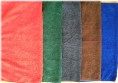 ผ้าไมโครไฟเบอร์ เนื้อ 300g (เนื้อฟูแน่น,หนา) ขนาด 50x50 cm