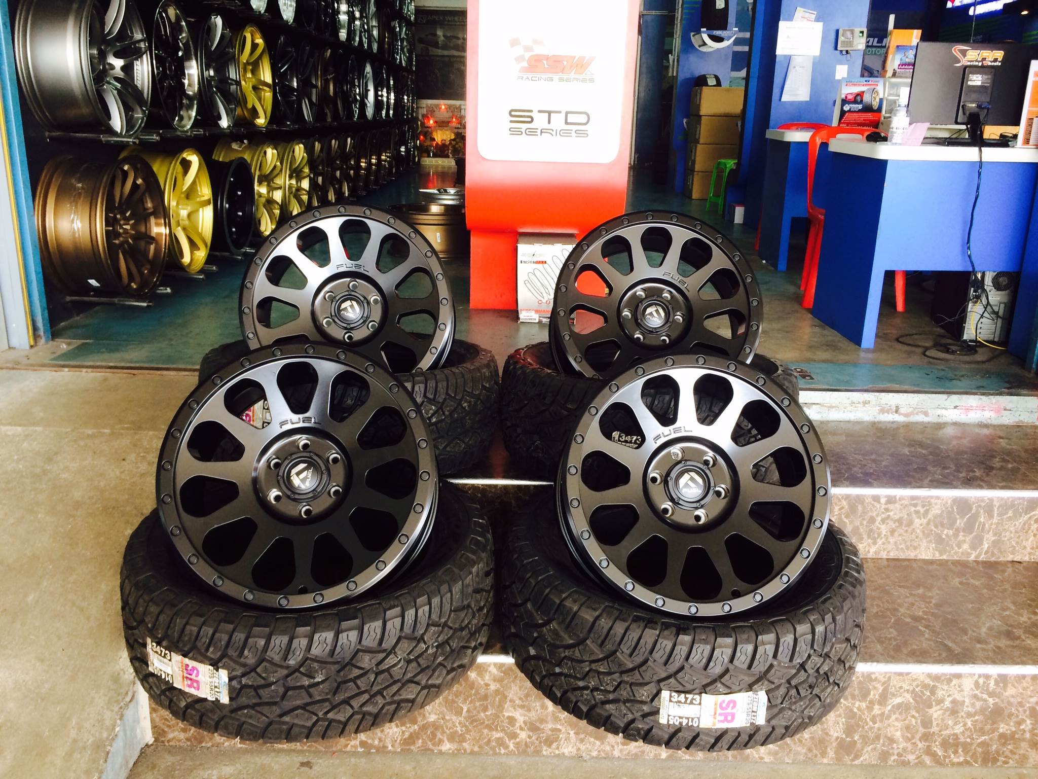 ล้อแท้ FUEL VECTOR D579 ขอบ20