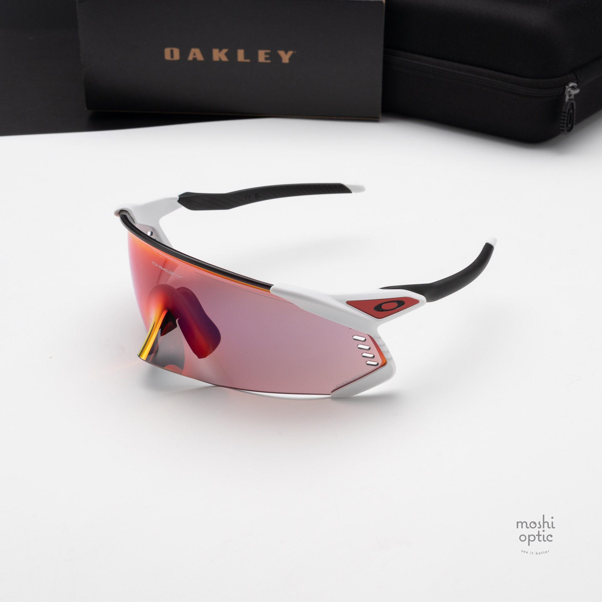 OAKLEY VELO KATO OO9501-02 Matte White Prizm Road