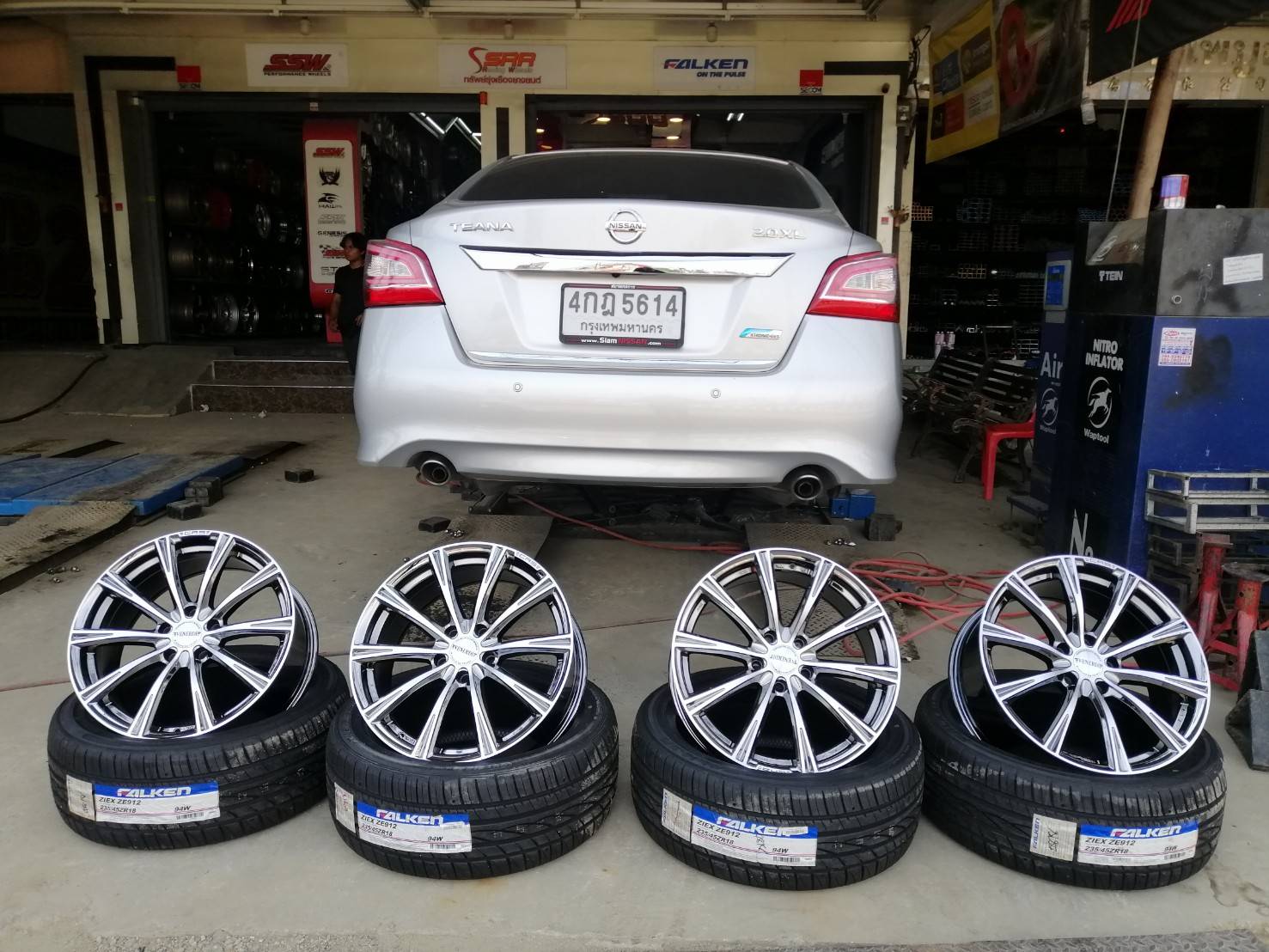 ล้อแท้ตัวใหม่ VERNADI MT019 ขอบ18 ราคาถูก