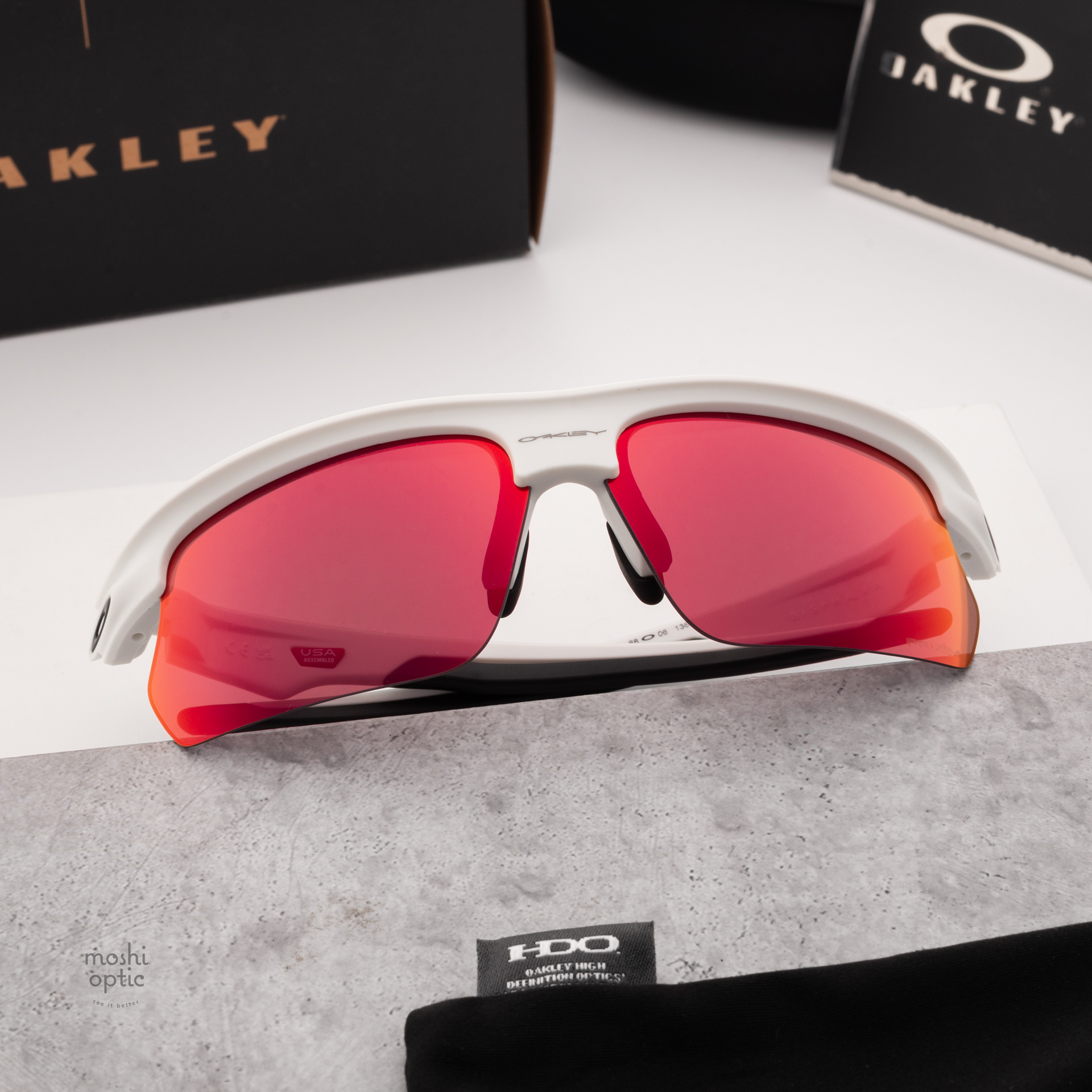 OAKLEY Bisphaera OO9400-10 Matte White Prizm Field