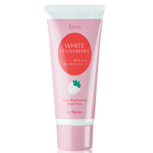 Faris White Strawberry Deep Brightening Mask Pack / มาร์คเพื่อผิวกระจ่างใส ฟาริส ไวท์ สตรอเบอร์รี่ ขนาด 60 กรัม