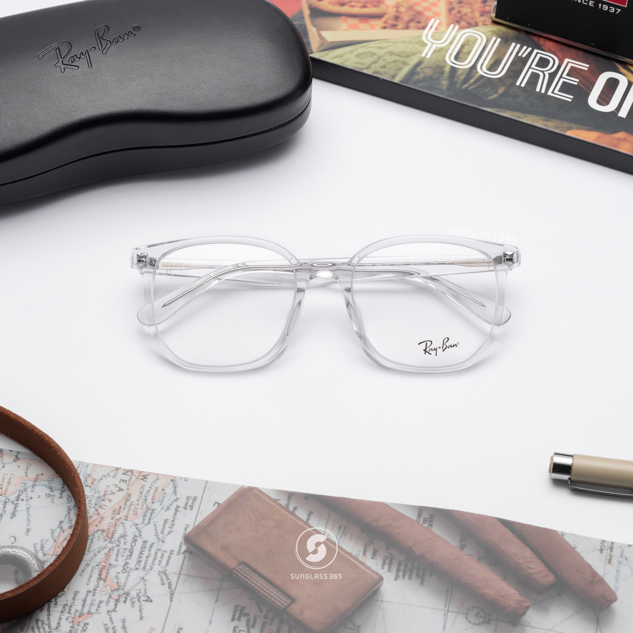 Ray-Ban RX5411D 2001 Transparent
