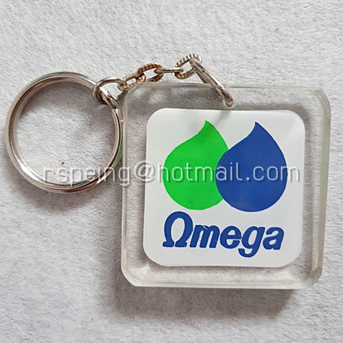 พวงกุญแจอะคริลิค Omega