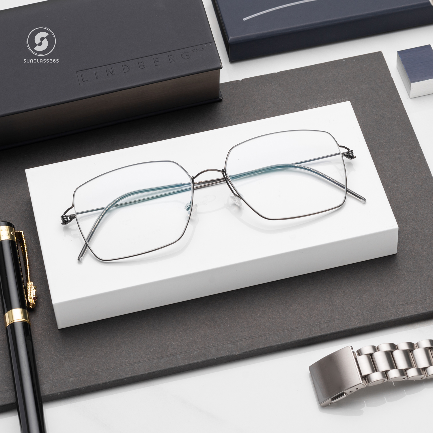 แว่นสายตา Lindberg Air Titanium Rim 007 13C87 Kalle PU9