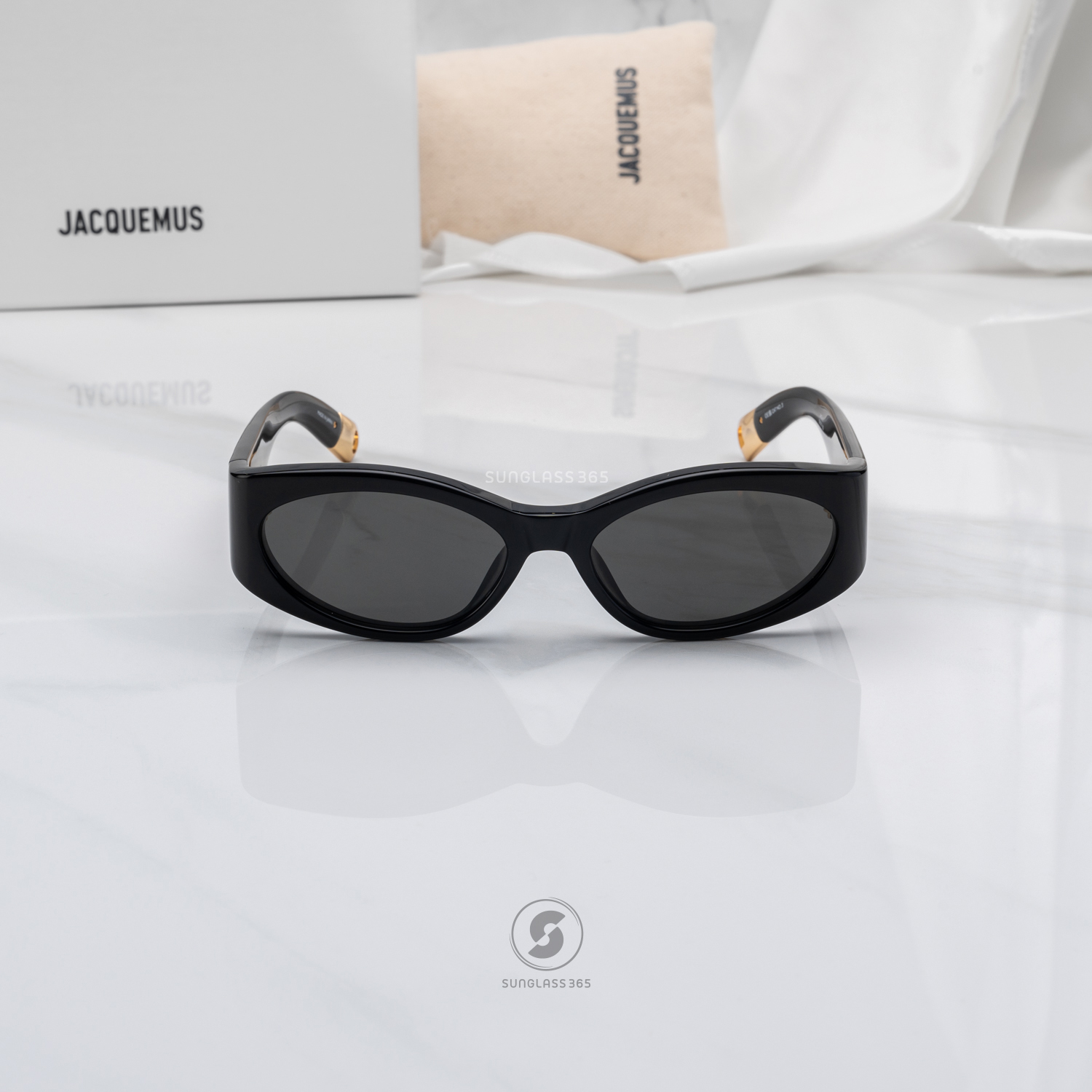 แว่นกันแดด JACQUEMUS OVALO JAC4 C1