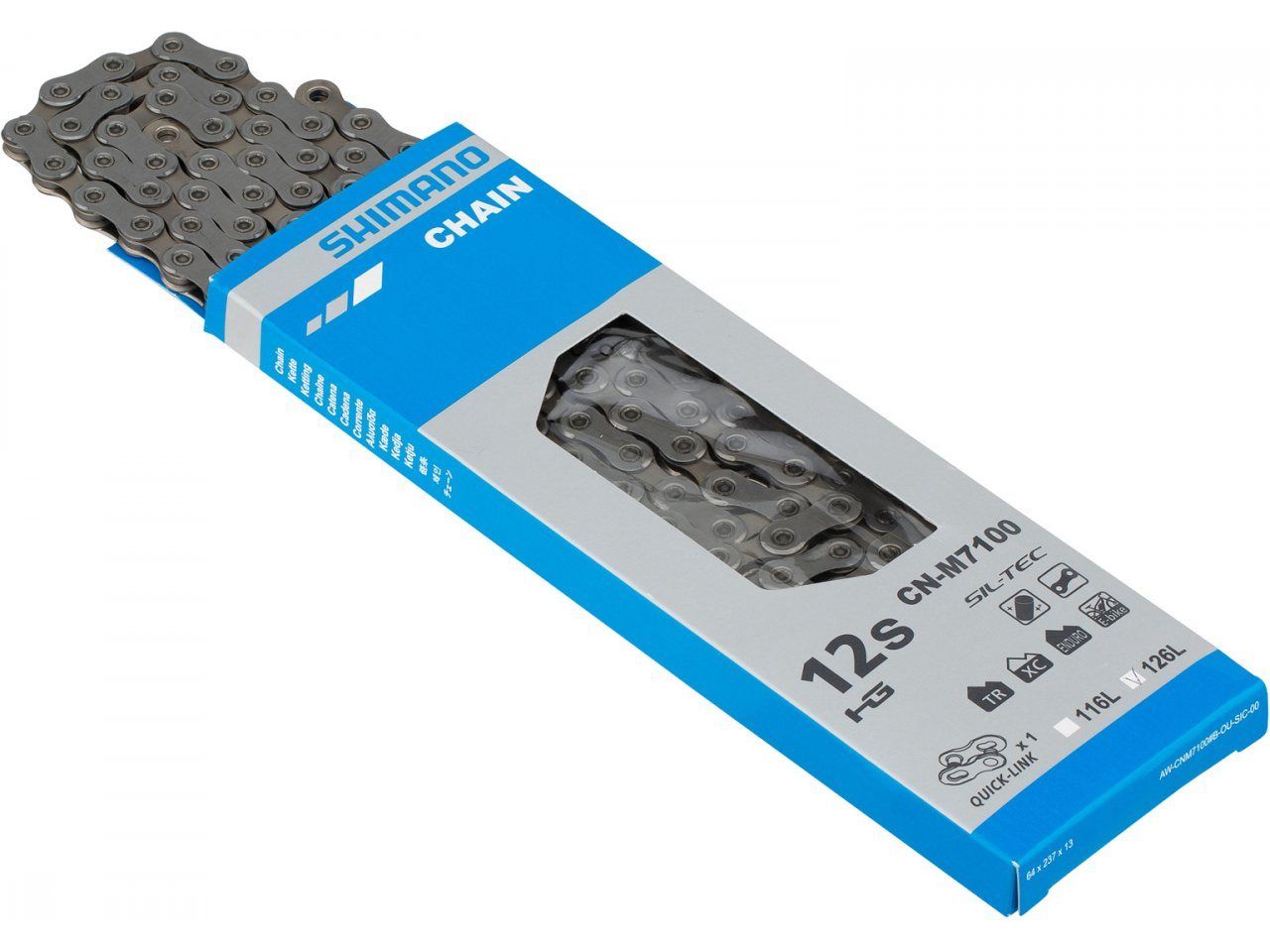 Shimano SLX CN M7100 โซ่ 12sp ยาว 126L