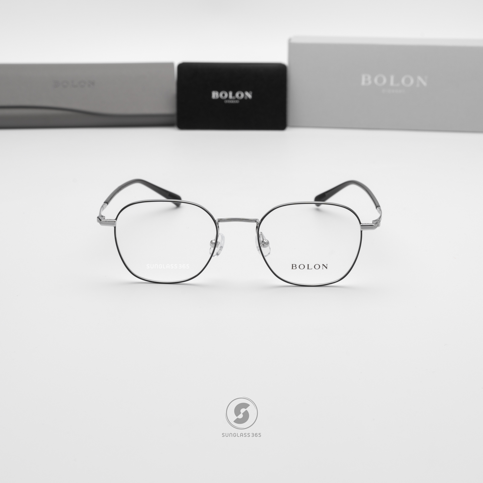 แว่นสายตา BOLON รุ่น BJ7325 B15 Silver / Gross Black