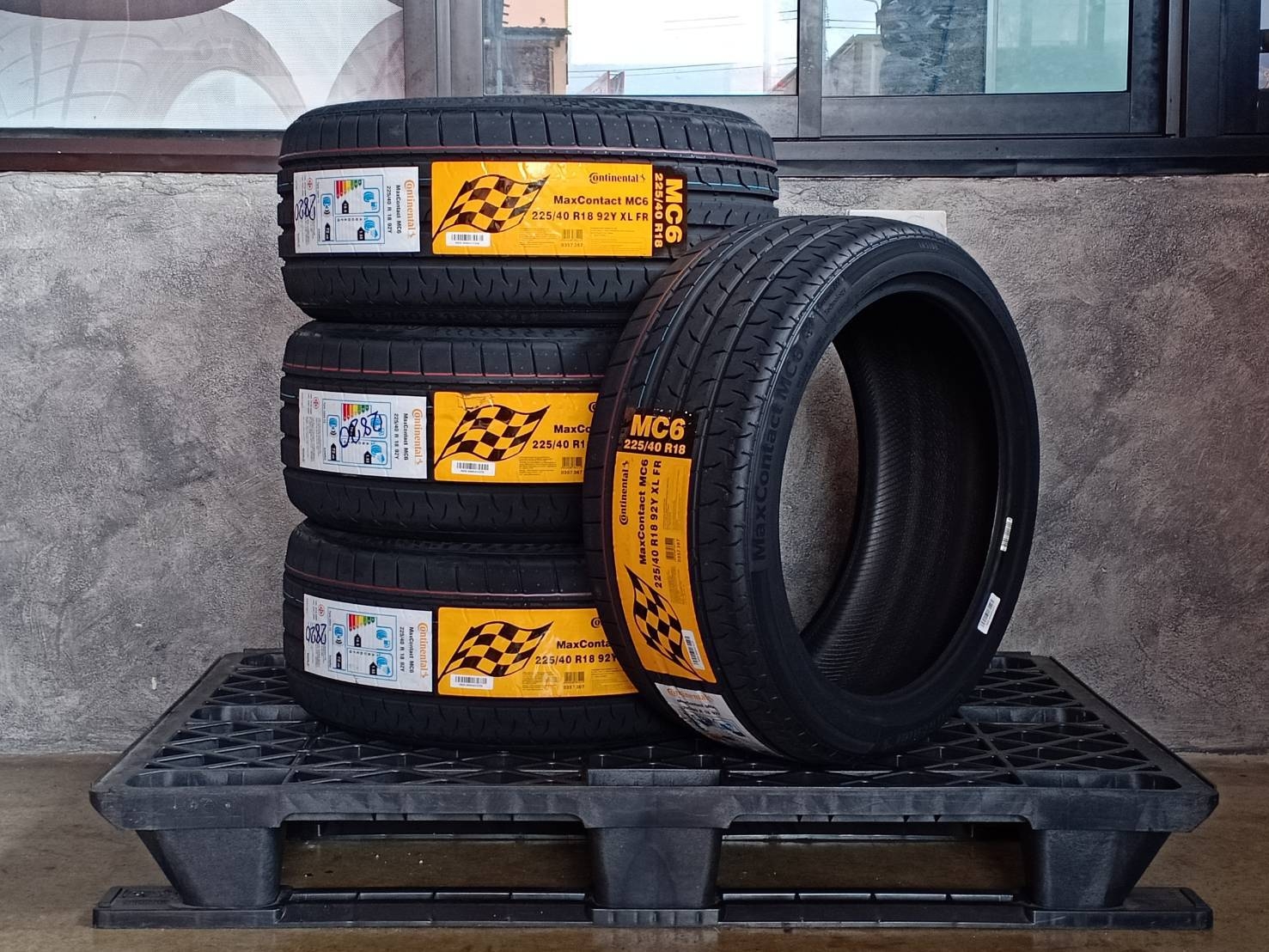 CONTINENTAL 225/40R18 CONTACT MC6 92Y XL MADE IN THAILAND