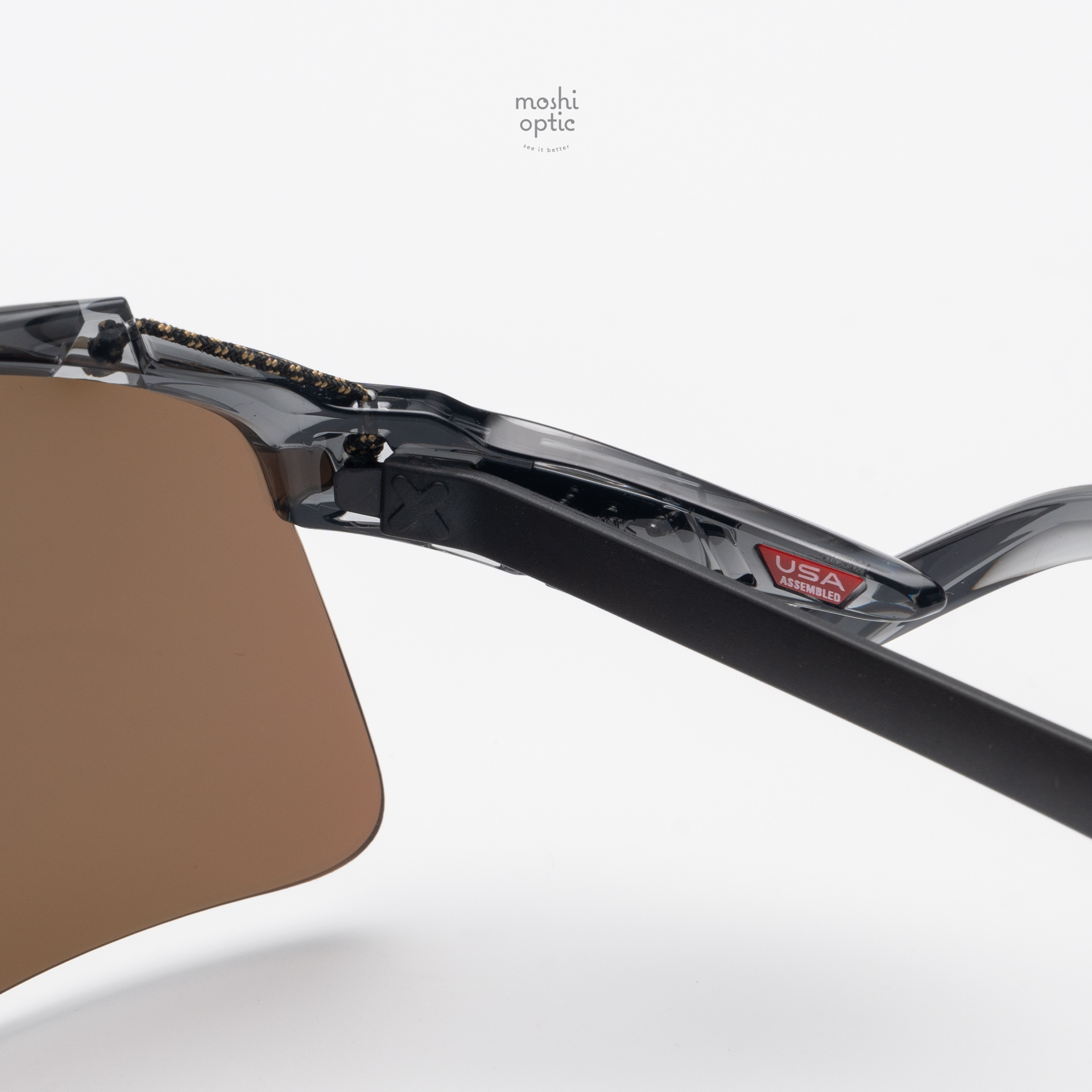 OAKLEY STUNT WING OO9519-02 Grey Smoke Prizm 24K