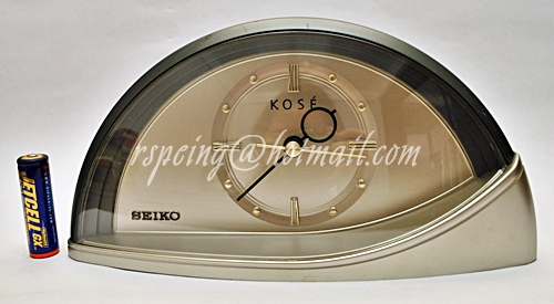 นาฬิกาตั้งโต๊ะจากเครื่องสำอาง Kose ของ Seiko