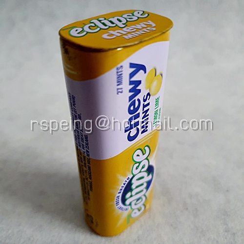 กล่องลูกอมเคี้ยวหนึบ Eclipse Chewy Mints Lemon Lime