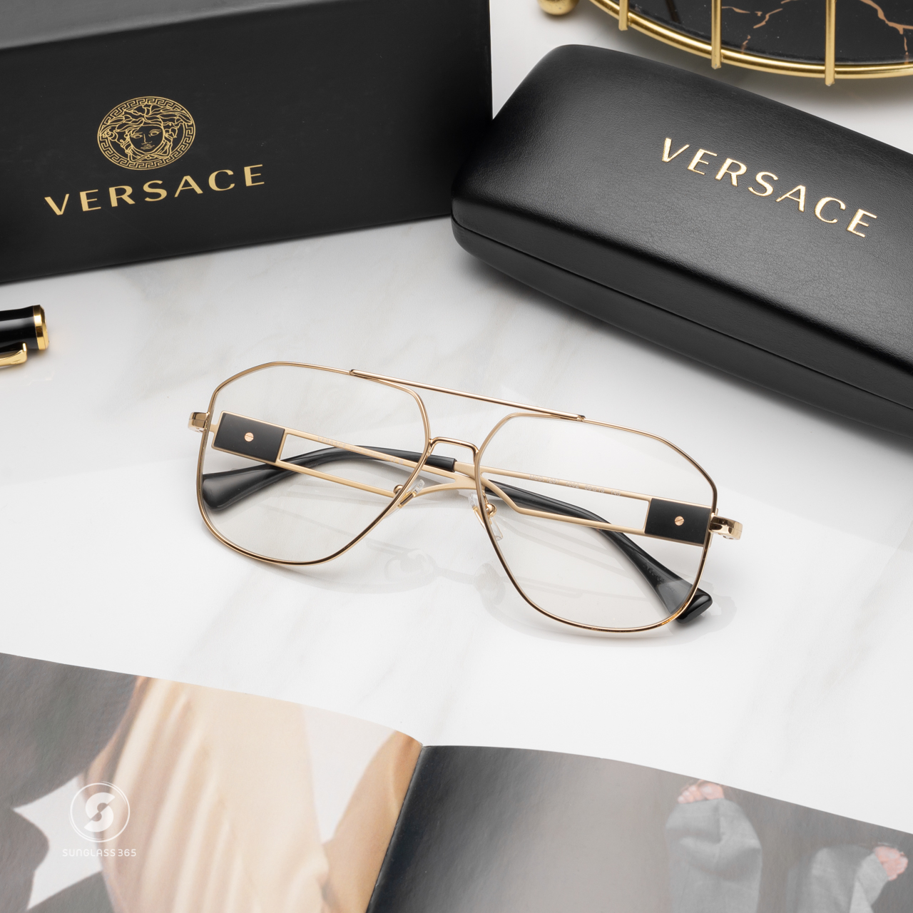 แว่นสายตา Versace VE1287 1002