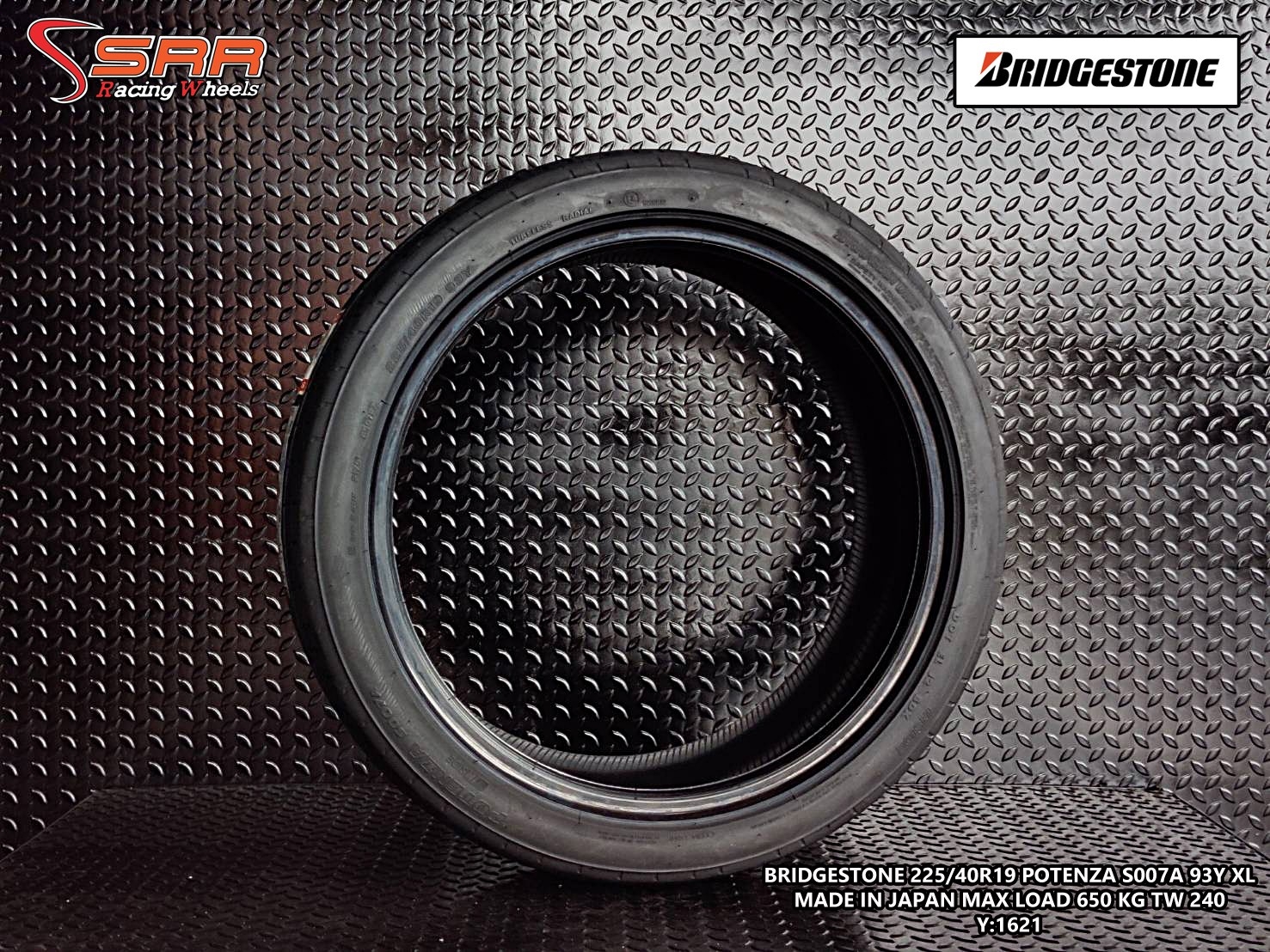BRIDGESTONE 225/40R19 S007A ปี2021 ราคาถูก