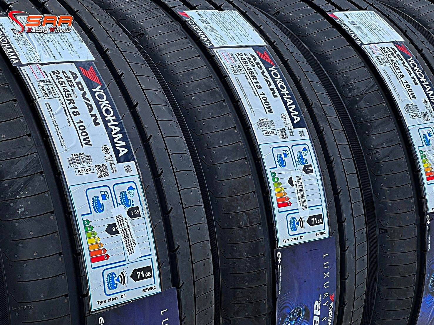 YOKOHAMA ADVAN DB V553 ขนาด 245/45R18 ปี2024