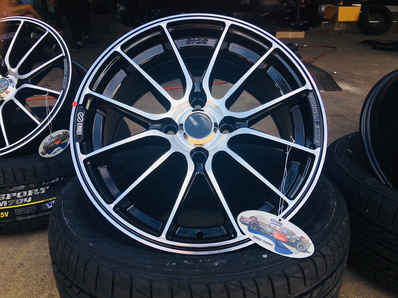ล้อแท้ ENKEI TUNING SC48 ขอบ 15 ราคาถูกที่สุด