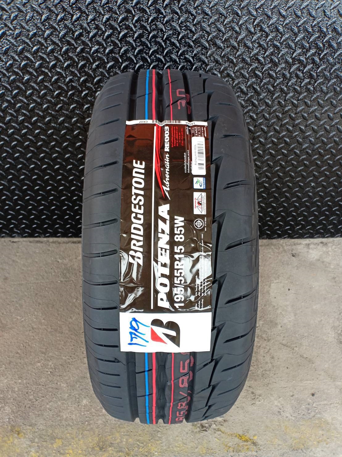 BRIDGESTONE 195/55R15 POTENZA RE003 ราคาส่ง