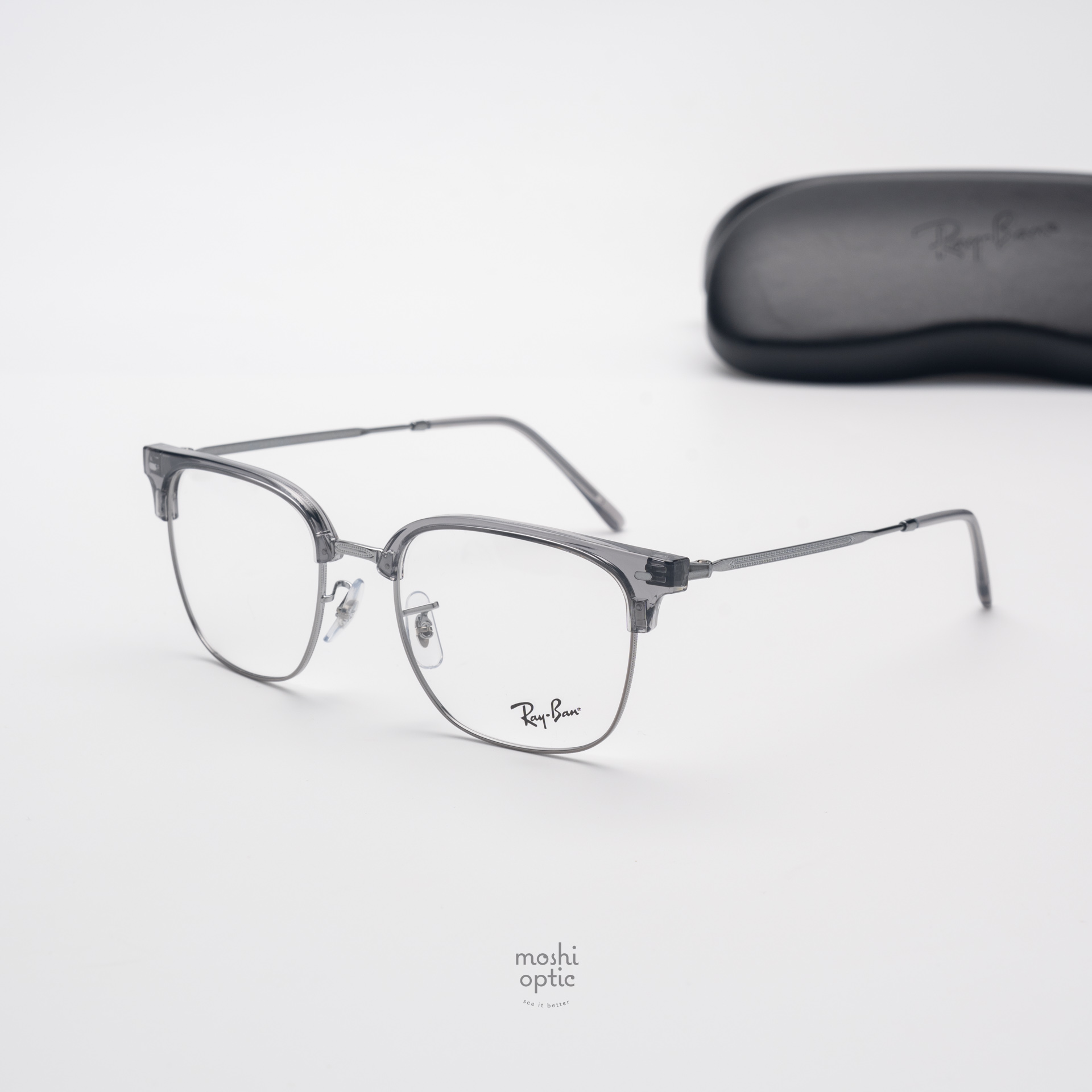 Ray-Ban RX7216F 8470 Grey on Gunmetal