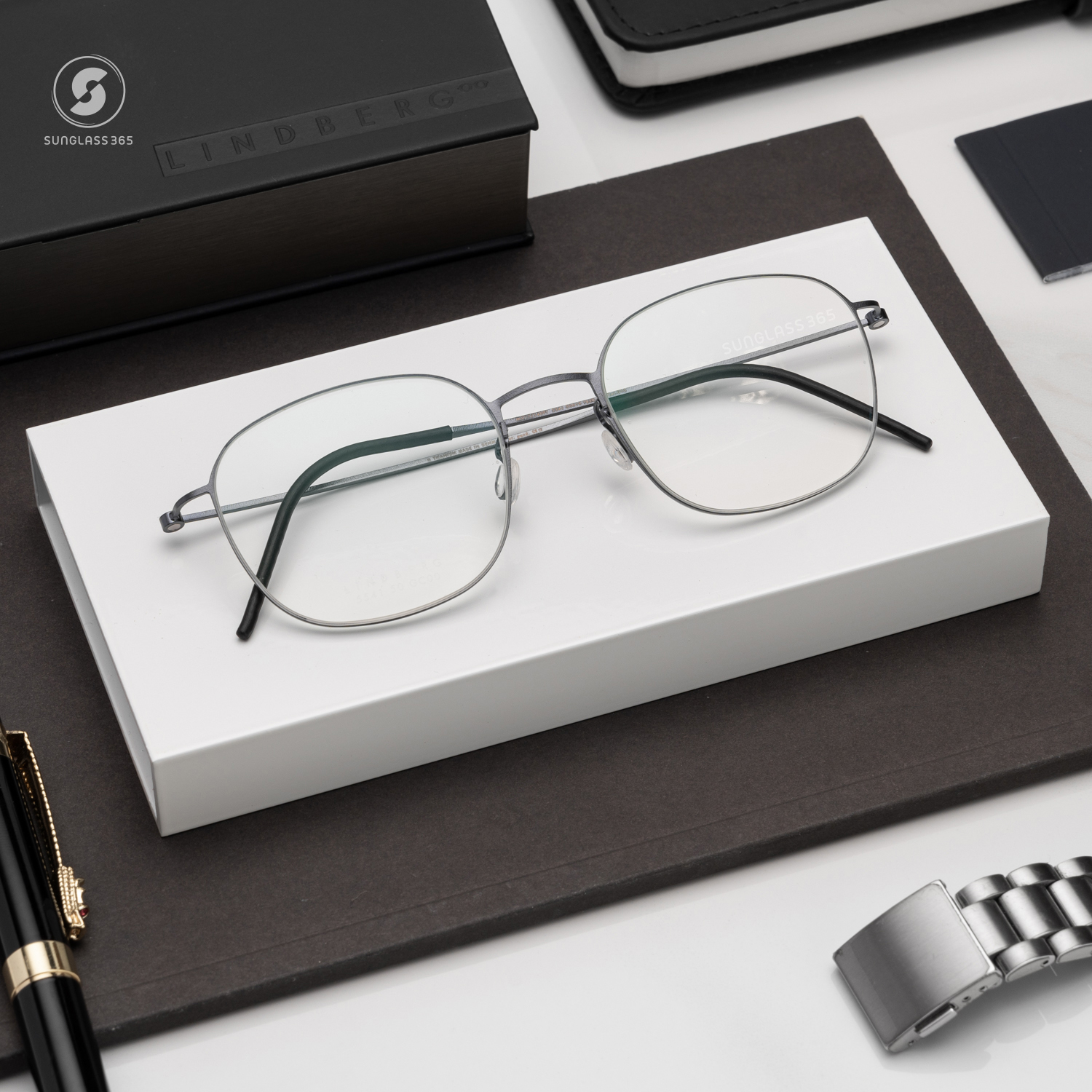 แว่นสายตา Lindberg Thintanium 017 14B9T 5541 T850 U16