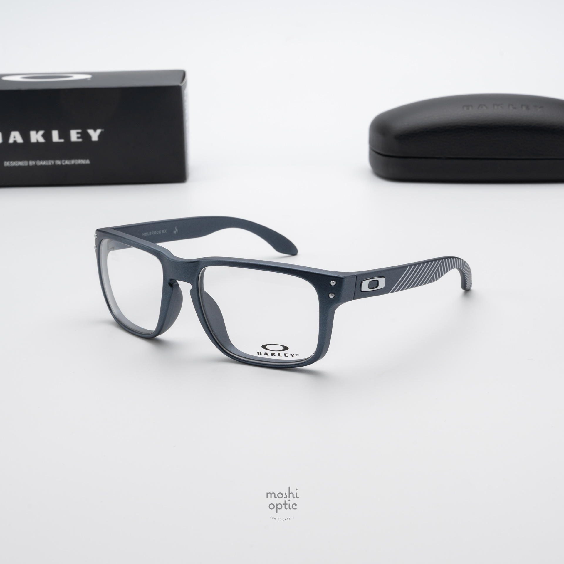 Oakley Holbrook RX OX8156-17 Matte Blue Steel