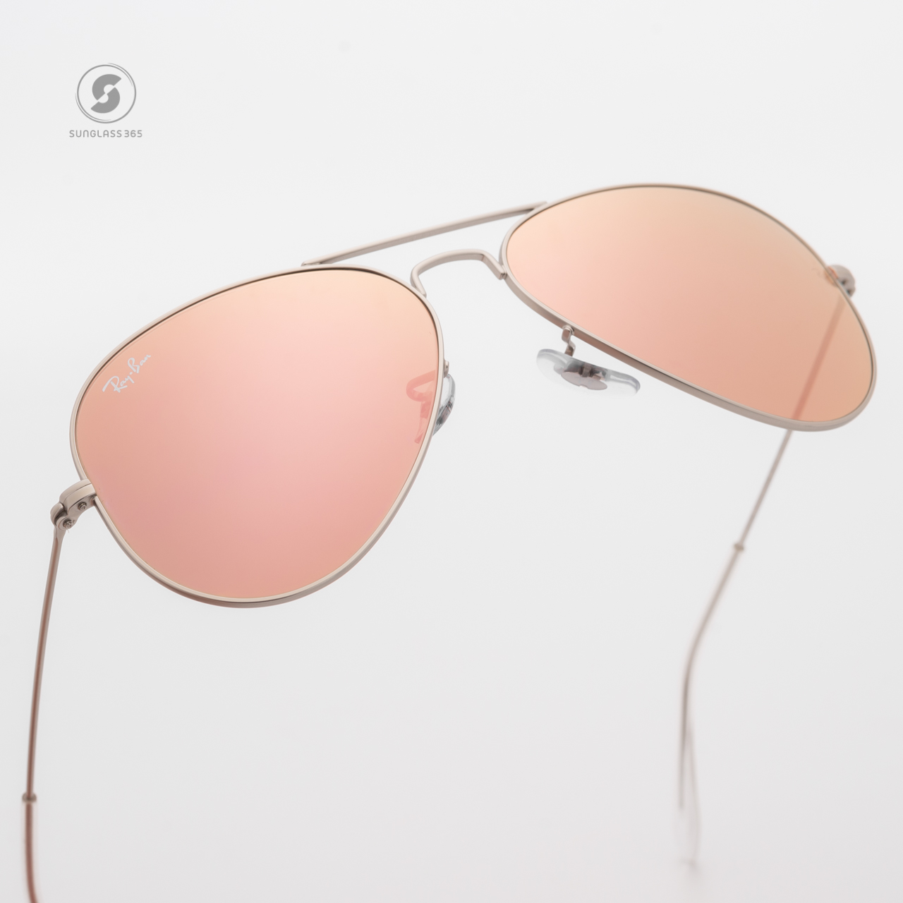 Ray Ban Aviator RB3025 019/Z2 Silver Pink mirror