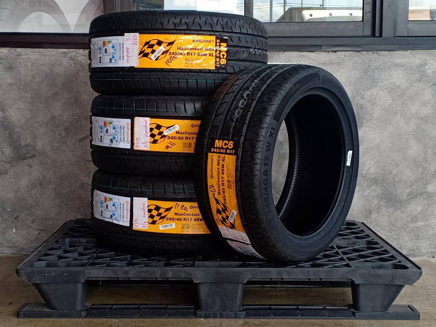CONTINENTAL CONTACT MC6 245/40R17 ปี20