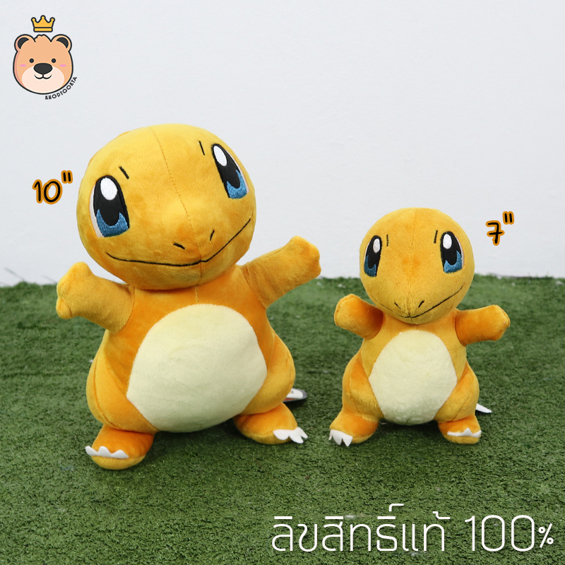 ฮิโตคาเงะ Size 7นิ้วและ10นิ้ว ตุ๊กตาฟิกเกอร์ โปเกม่อน Charmander - Hitokage ลิขสิทธิ์แท้ Pokemon