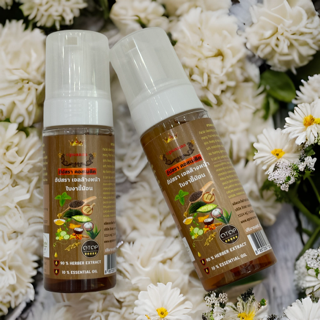 โฉมใหม่ !! อัปสรา เจลล้างหน้า ใบงาขี้ม้อน 150 ml. รุุ่นใหม่ หัวปั้มมูส