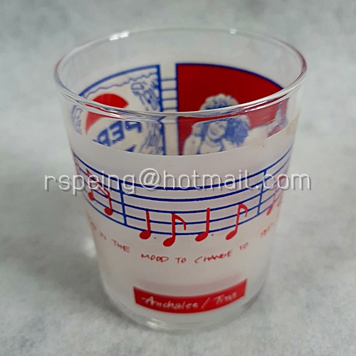 แก้วน้ำ Pepsi The Choice of A New Generation Tina