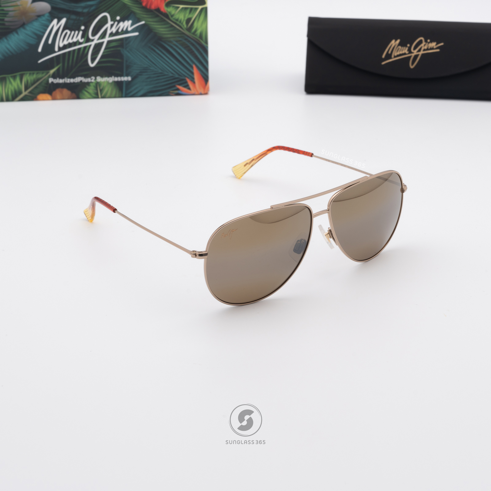 แว่นกันแดด Maui Jim Hauoli XL MJ H674 16B