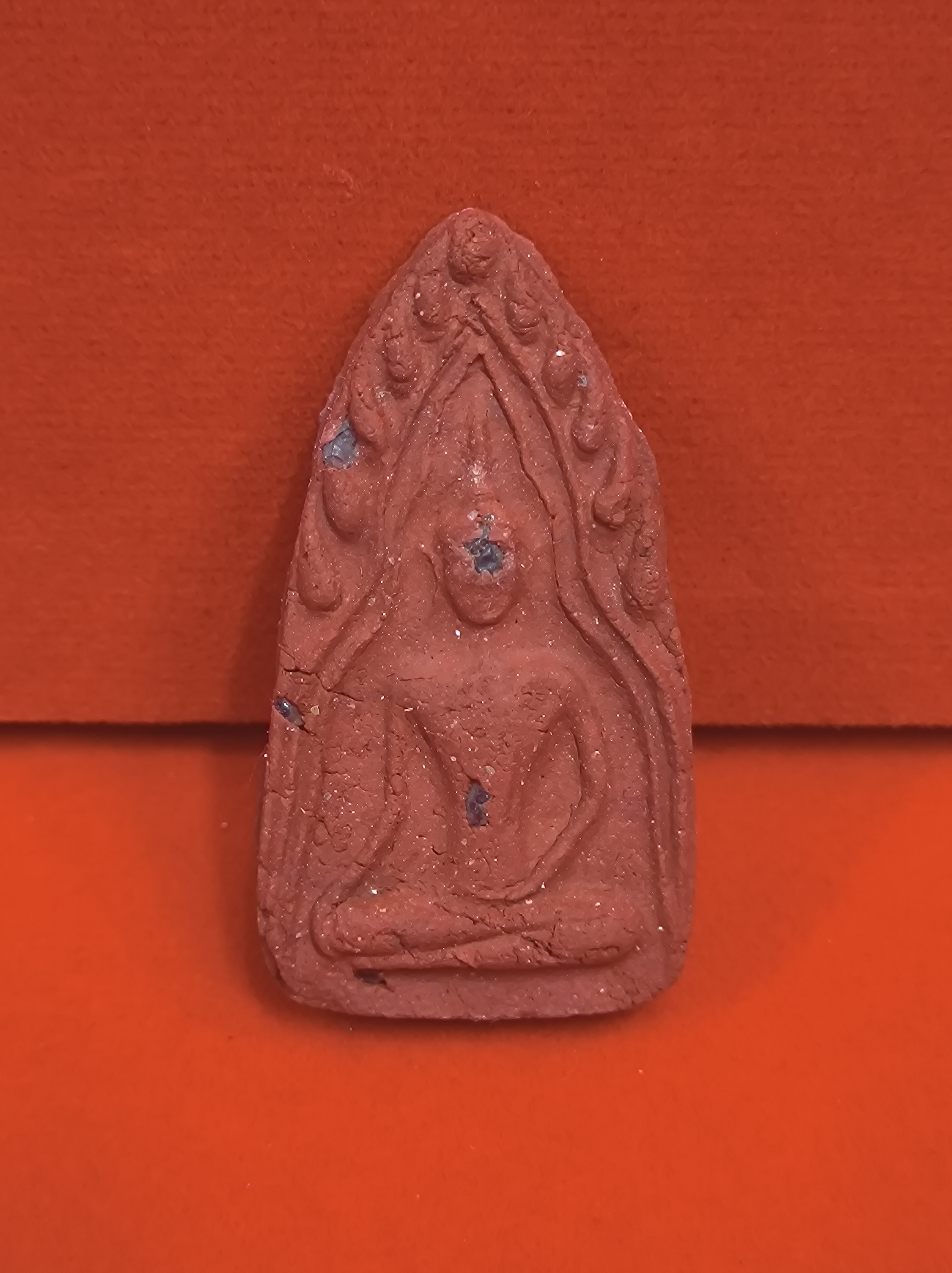 ขุนแผนวัดทุ่งนาใหม่ หลวงปู่อิ่ม ปัญญาวุโธ วัดทุ่งนาใหม่ นครศรีธรรมราช เนื้อเหล็กน้ำพี้ ๙ วัด ตะกรุดทองทิพย์