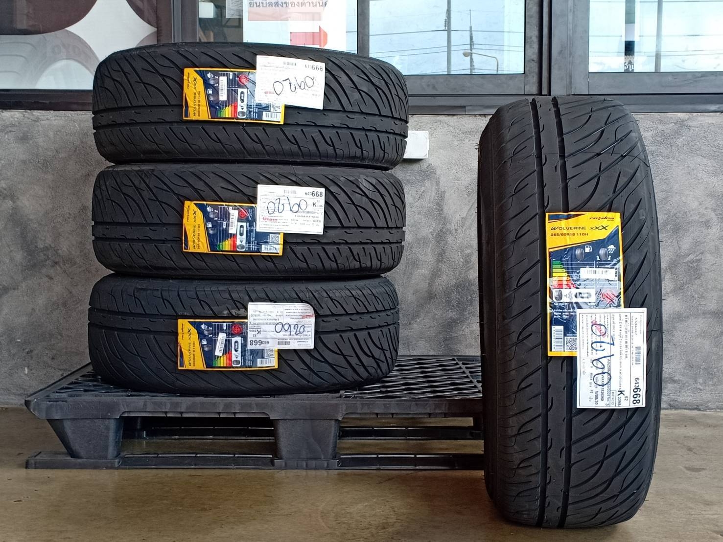 RAIDEN 265/60R18 WOLVERINE XXX 110H MADE IN CHINA