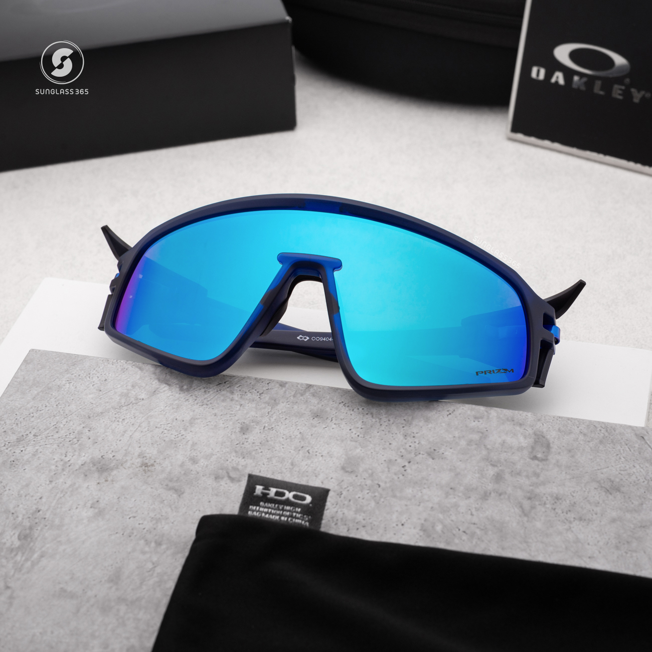 OAKLEY LATCH PANEL OO9404-06 Matte Transparent Navy Prizm Sapphire