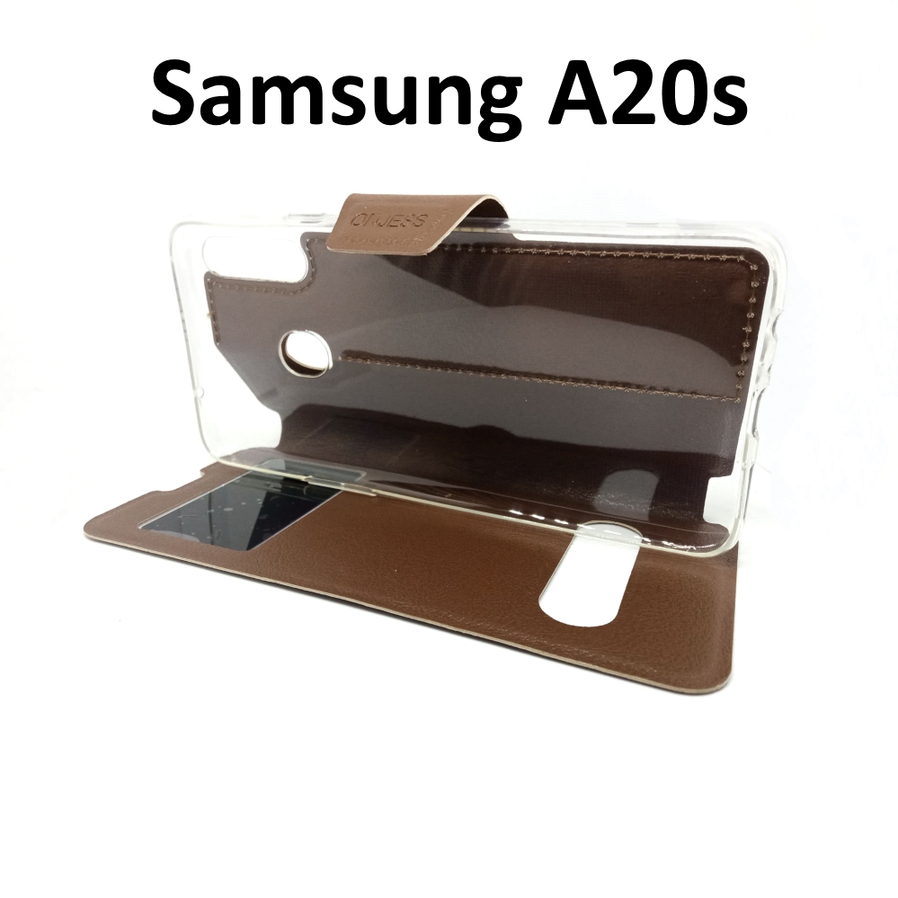 เคสพับ Samsung A20s - เคสฝาพับ โชว์เบอร์ ตั้งได้