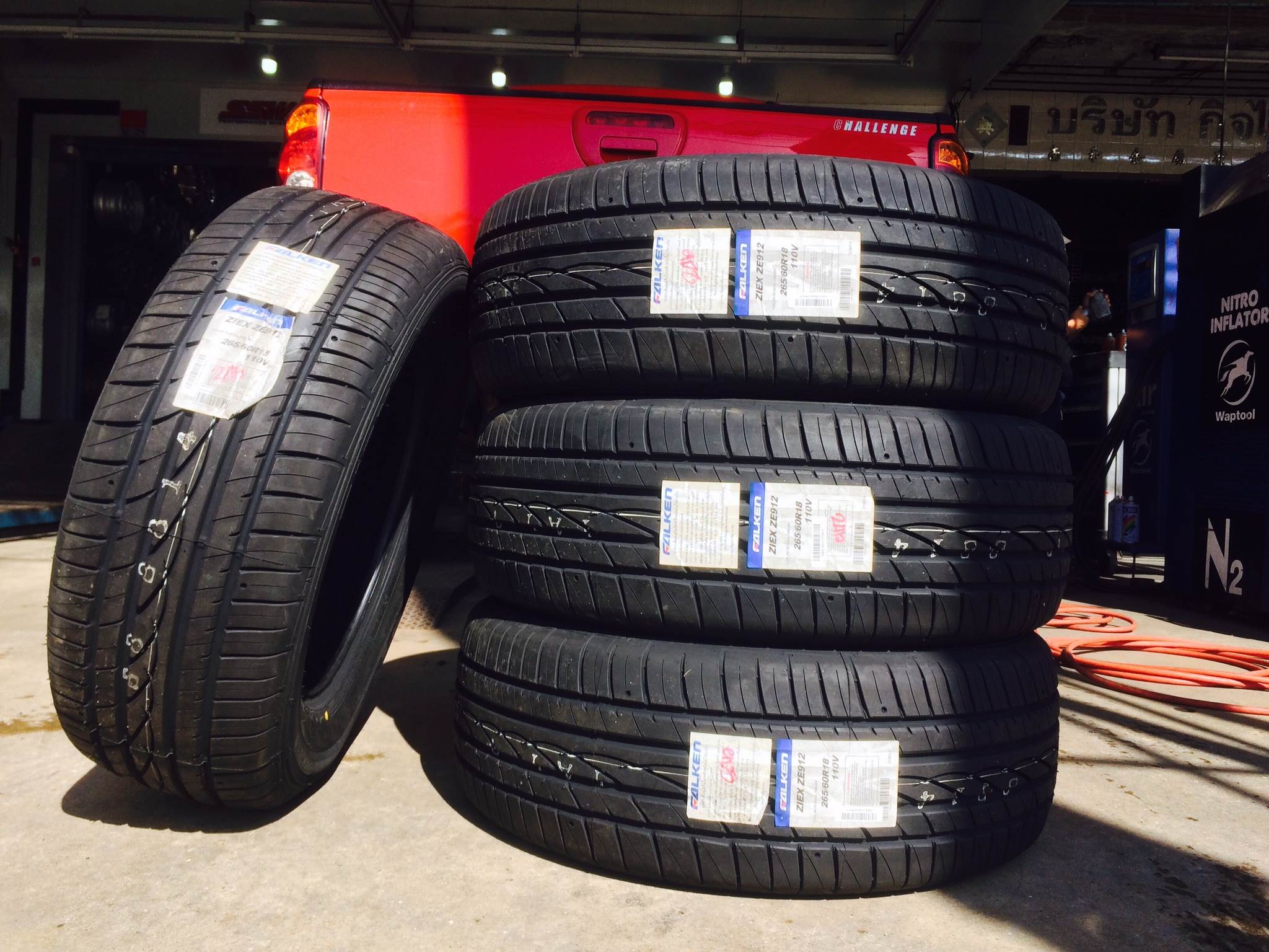 FALKEN ZE912 265/60-18 ปี17 ลดราคา