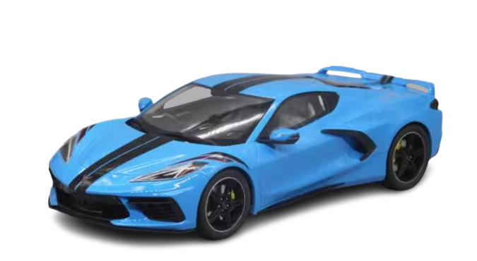 โมเดลรถ โมเดลรถยนต์ corvette c8 1