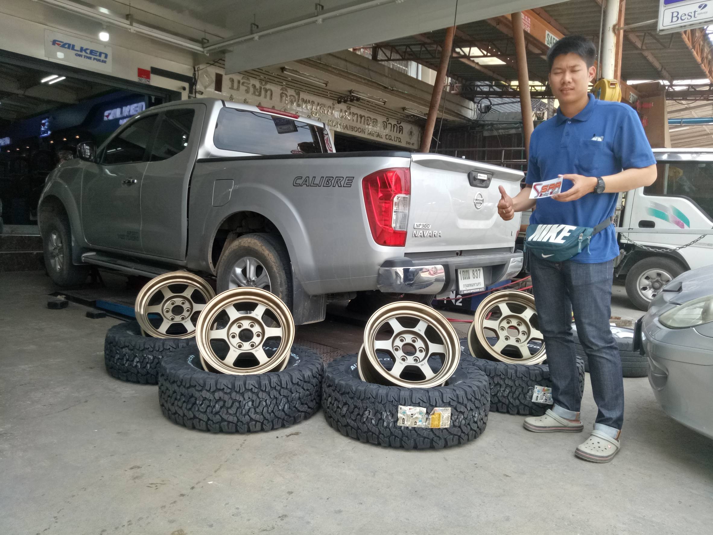 ล้อใหม่ TE37X ขอบ16 ใส่ นาวาร่า