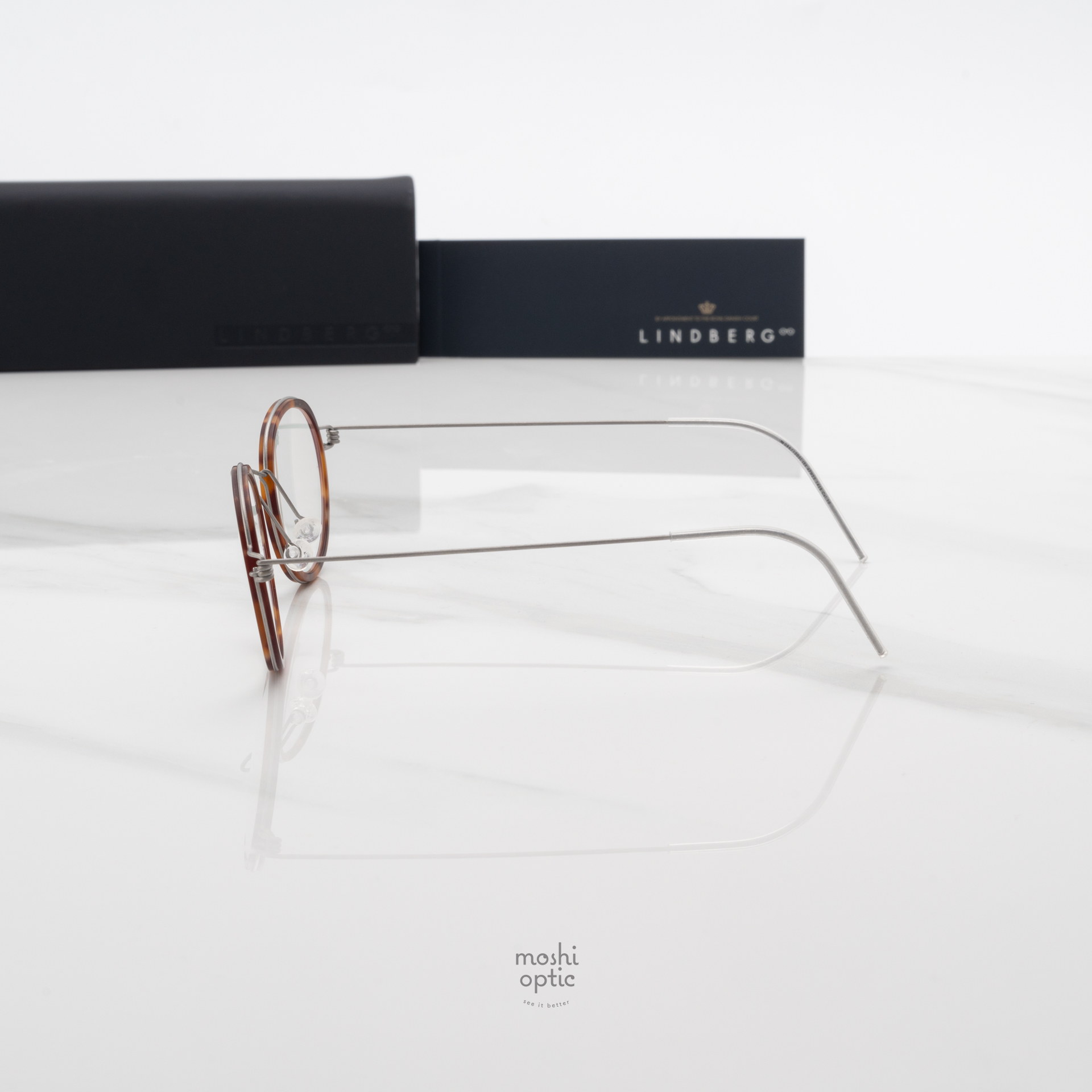 แว่นสายตา Lindberg Air Titanium Rim 086 1505L Lex 10
