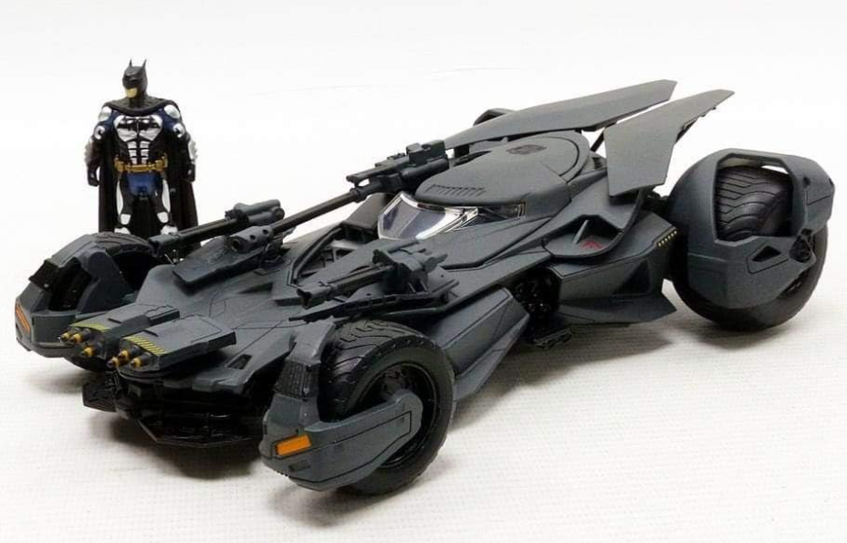 พรีออเดอร์ Jada โมเดลรถ โมเดลรถยนต์ Metal Justice League Batmobile 1:24 แถมโมเดล Batman