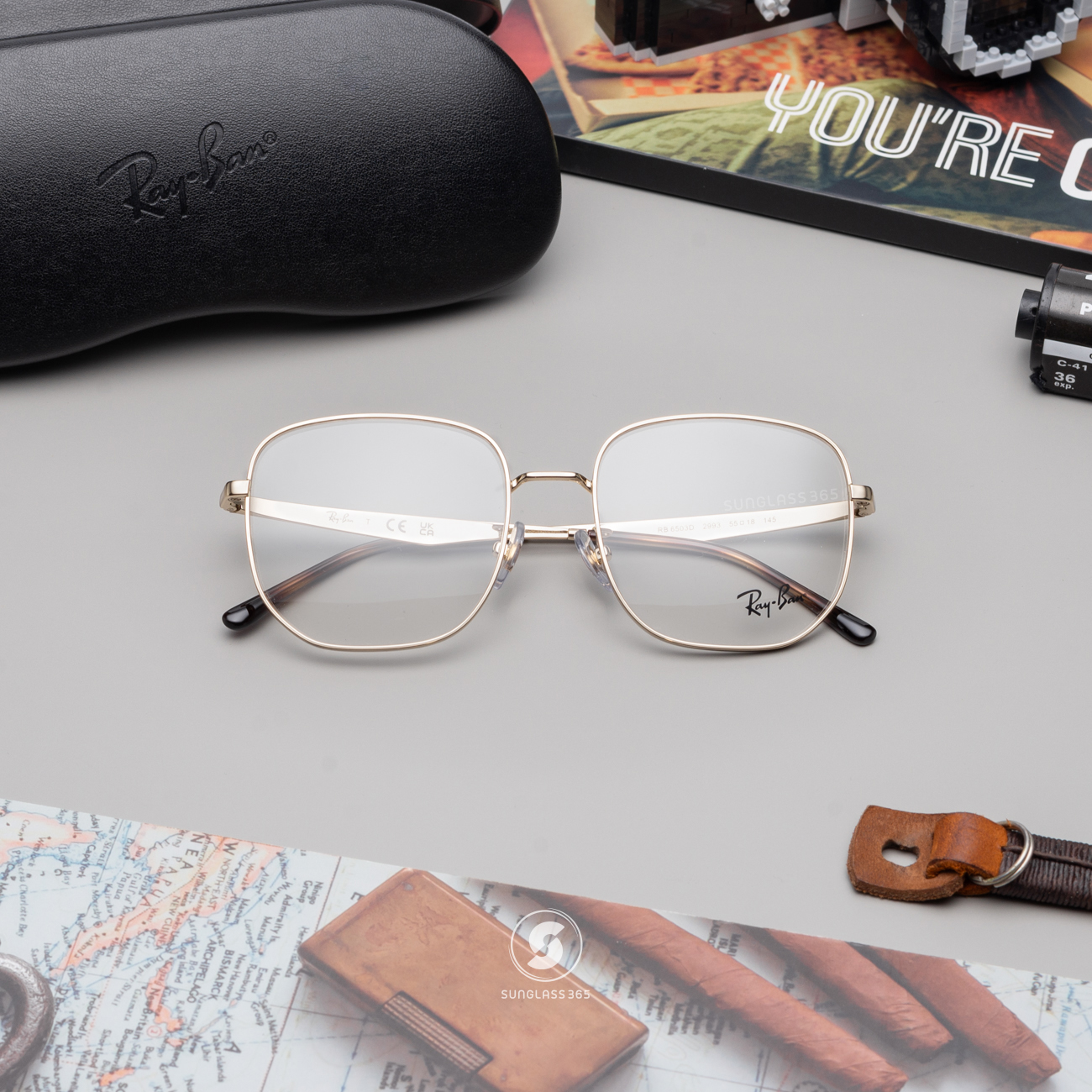 Ray-Ban RX6503D 2993 Gold