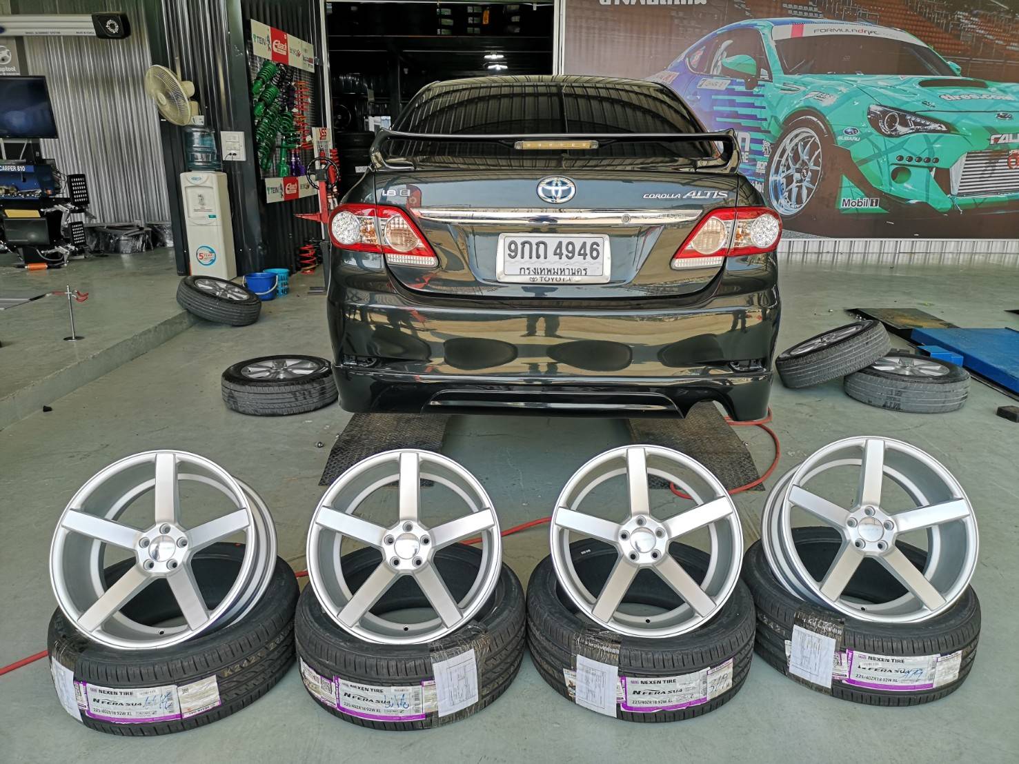 ล้อ CV3 ขอบ18 5รู100 ตรงรุ่น ALLTIS