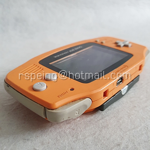 เครื่องเกม Game Boy Advance สีส้ม พร้อมตลับเกม Grand Theft Auto III
