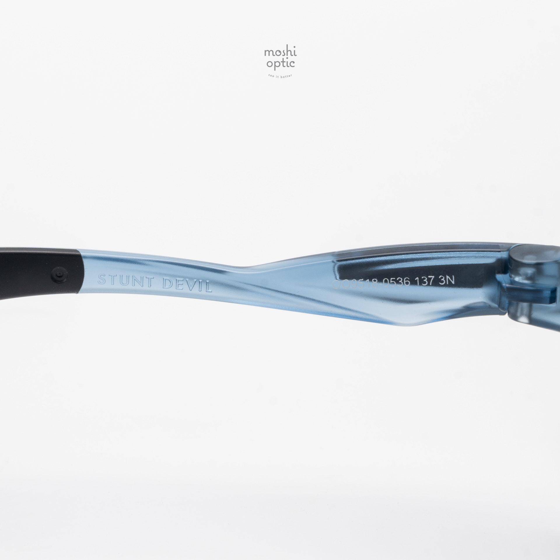 OAKLEY STUNT DEVIL S OO9518-05 Matte Transpanret Abyss Prizm 24K